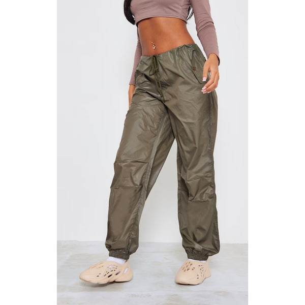 Tall Khaki Parachute Pants | Montivo Pakistan