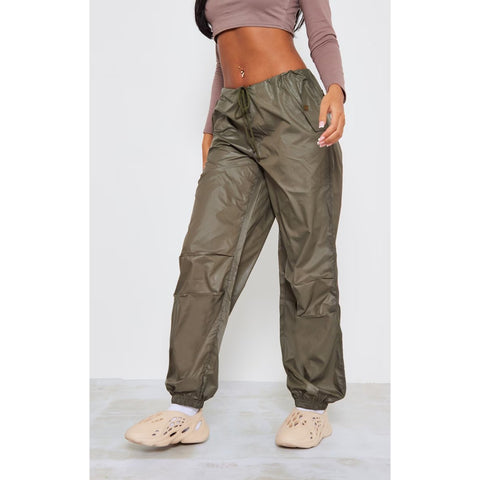 Tall Khaki Parachute Pants | Montivo Pakistan