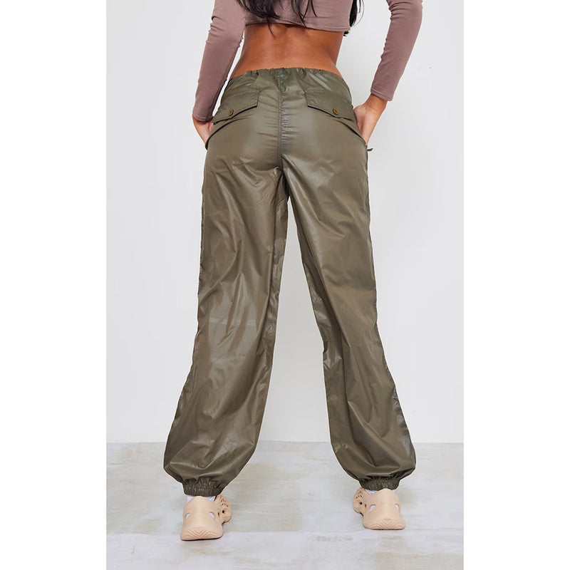 Tall Khaki Parachute Pants | Montivo Pakistan