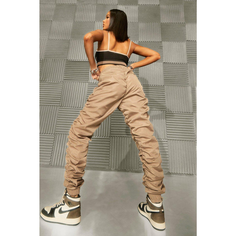 Stone Ruched Detail Joggers | Montivo Pakistan