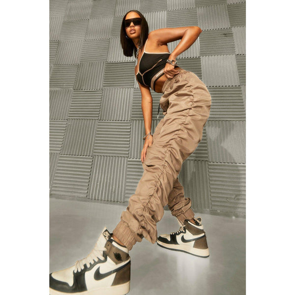 Stone Ruched Detail Joggers | Montivo Pakistan