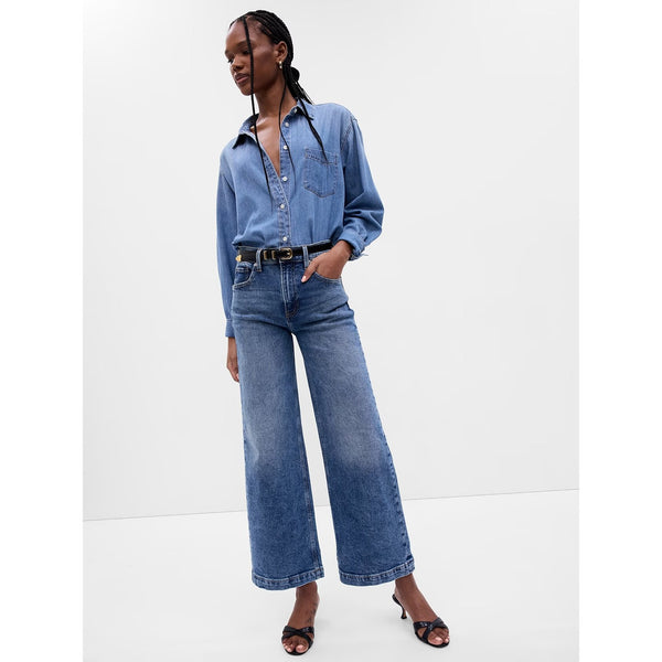 GP High Rise Wide Leg Jeans | Montivo Pakistan