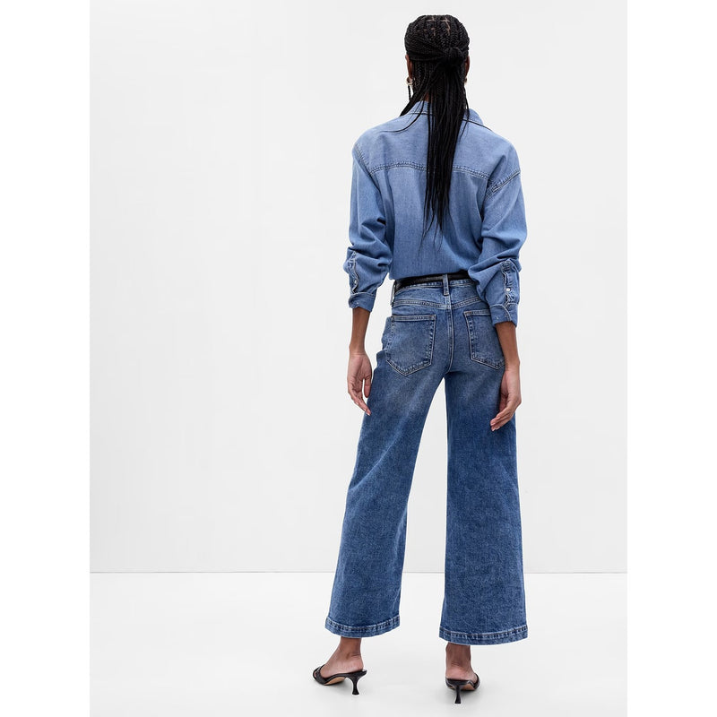 GP High Rise Wide Leg Jeans | Montivo Pakistan