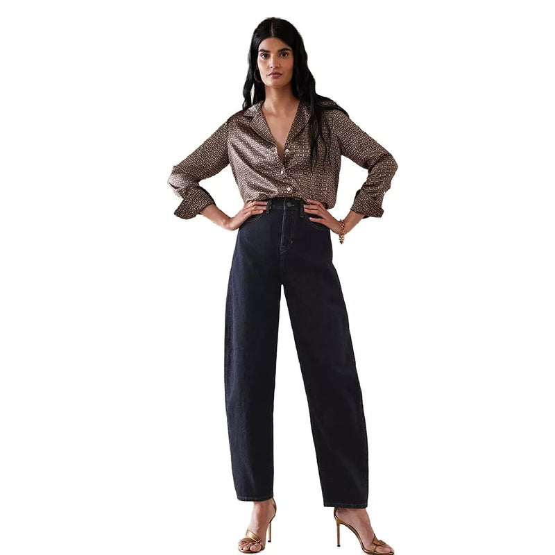 BR High Rise Barrel Jeans | Montivo Pakistan