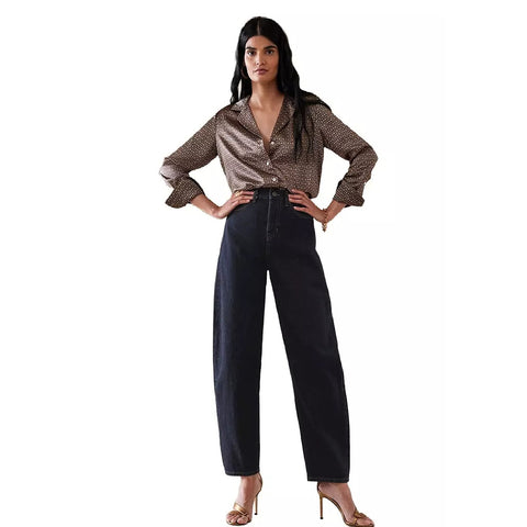 BR High Rise Barrel Jeans | Montivo Pakistan