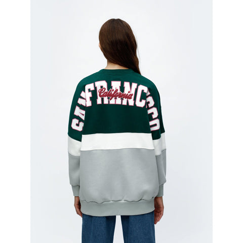 Oversized Printed Sweatshirt | Montivo Pakistan