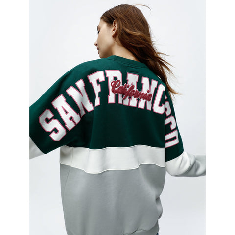 Oversized Printed Sweatshirt | Montivo Pakistan