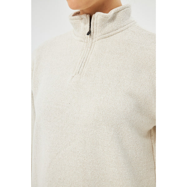White Melange Sweat Matching Set | Montivo Pakistan