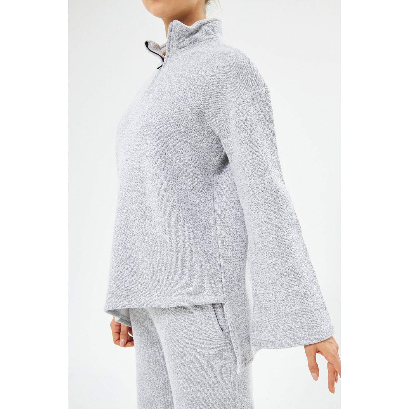 Grey Melange Sweat Matching Set | Montivo Pakistan