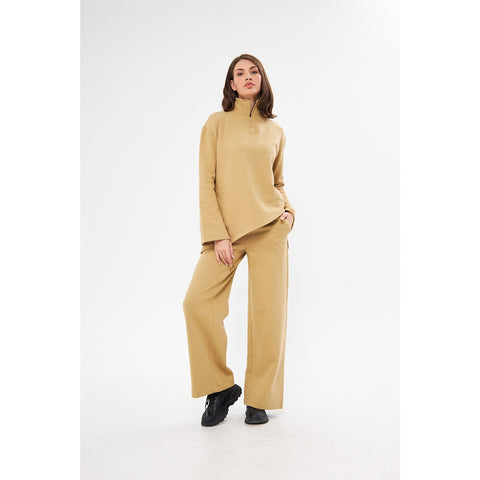 Beige Solid Sweat Matching Set | Montivo Pakistan
