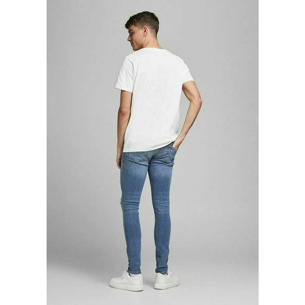 JJ Skinny Blue Ripped Jeans | Montivo Pakistan
