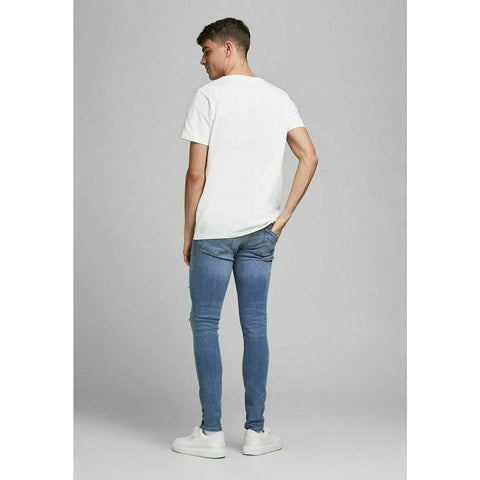 JJ Skinny Blue Ripped Jeans | Montivo Pakistan