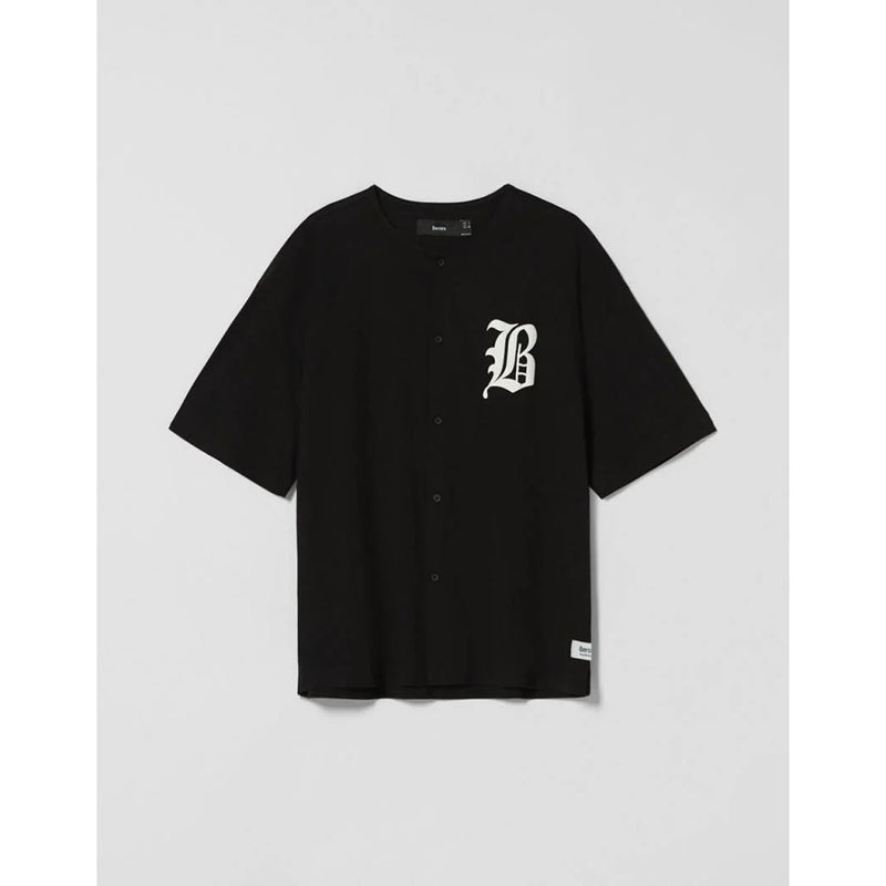 BSK Black Short Sleeve Shirt | Montivo Pakistan