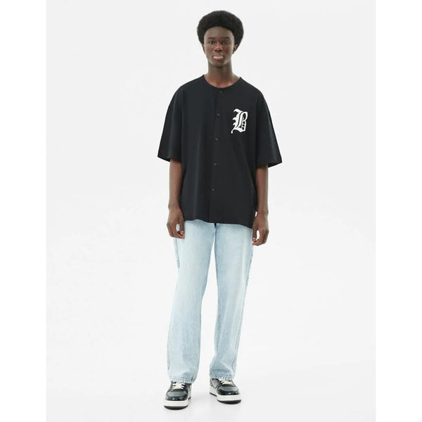 BSK Black Short Sleeve Shirt | Montivo Pakistan