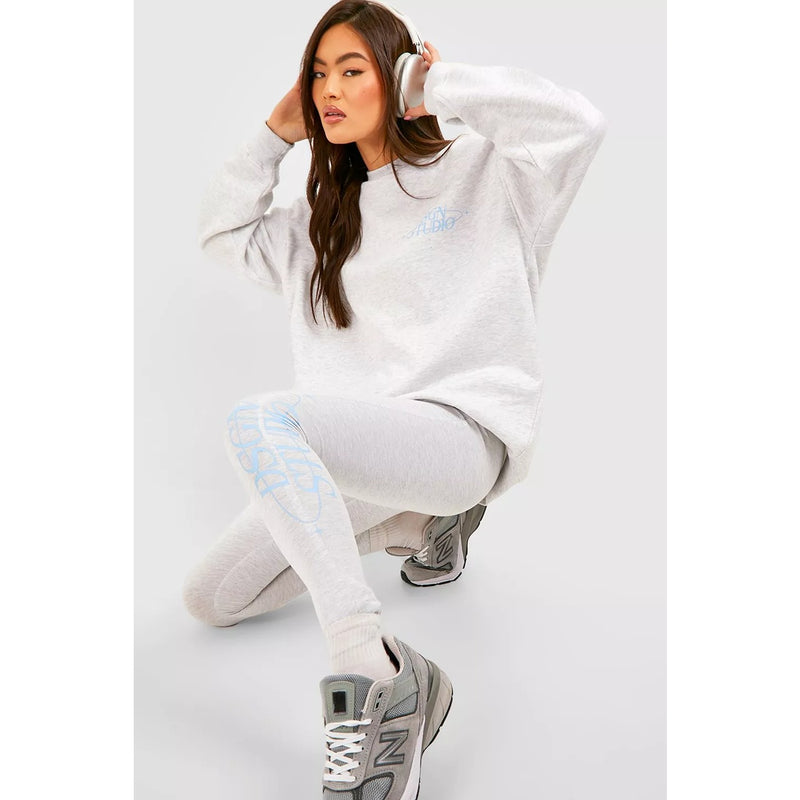 DSGN STUDIO Oversized Logo Sweatshirt | Montivo Pakistan