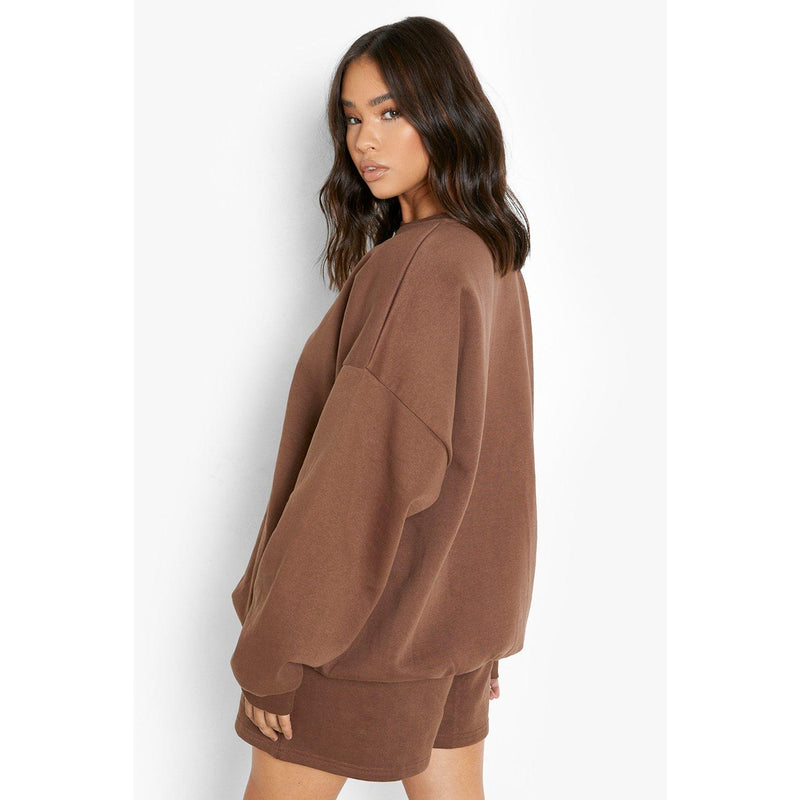 DSGN STUDIO Logo Chocolate Sweatshirt | Montivo Pakistan