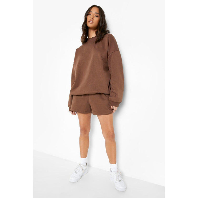 DSGN STUDIO Logo Chocolate Sweatshirt | Montivo Pakistan