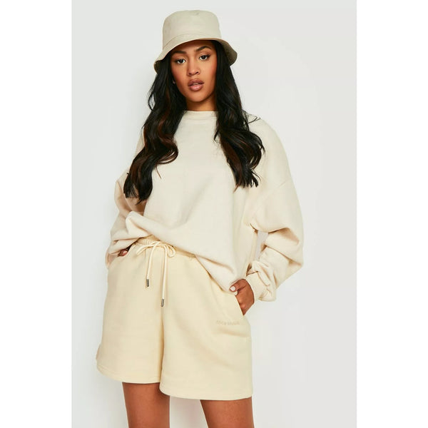 DSGN STUDIO Logo Cream Sweatshirt | Montivo Pakistan