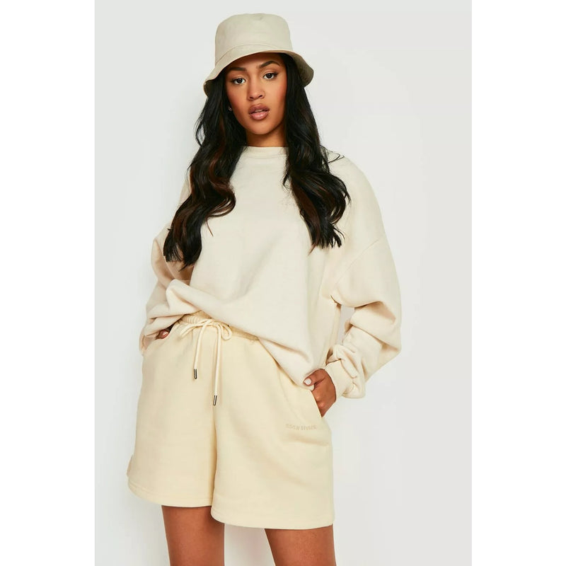 DSGN STUDIO Logo Cream Sweatshirt | Montivo Pakistan