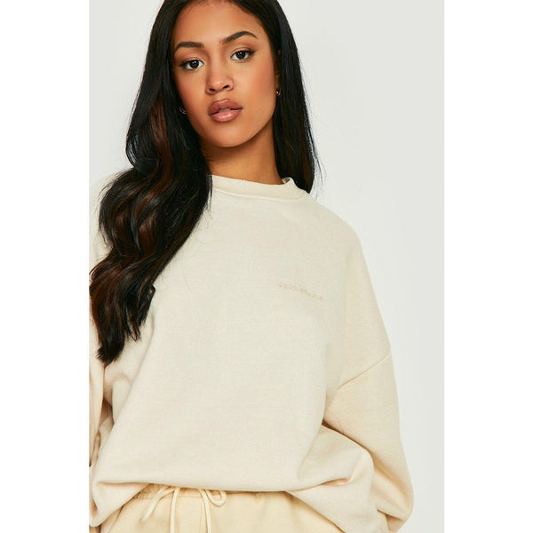 DSGN STUDIO Logo Cream Sweatshirt | Montivo Pakistan