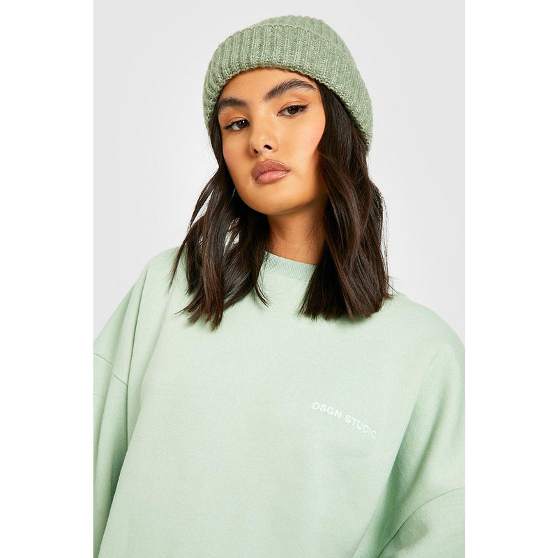 DSGN STUDIO Logo Sage Sweatshirt | Montivo Pakistan