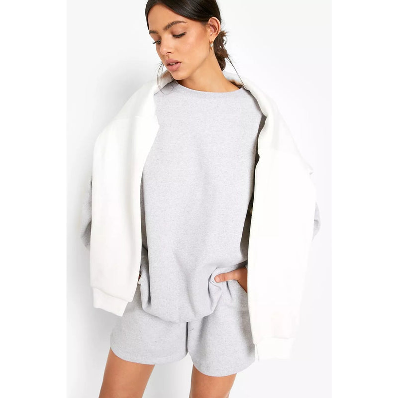 DSGN STUDIO Logo Grey Sweatshirt | Montivo Pakistan