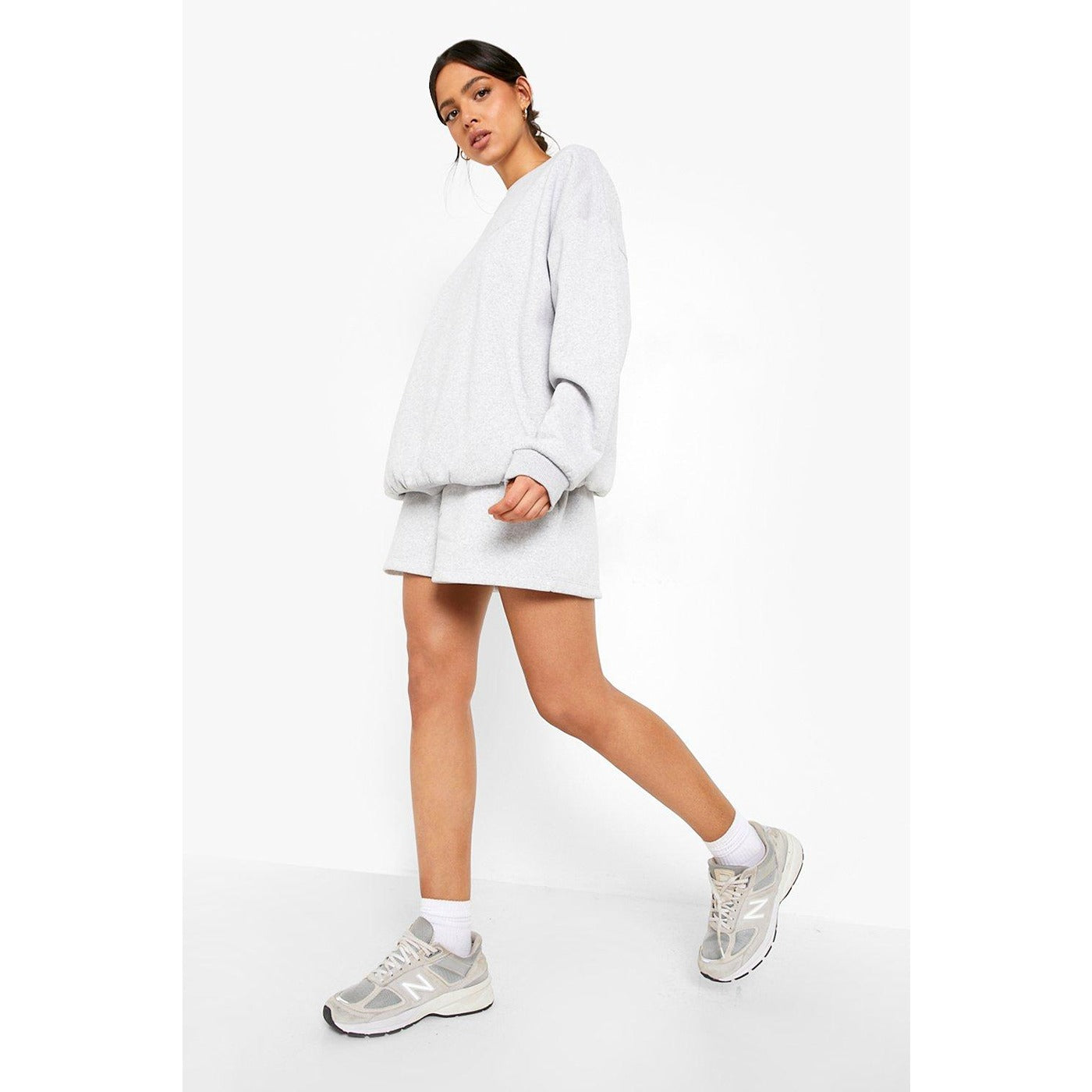 DSGN STUDIO Logo Grey Sweatshirt | Montivo Pakistan