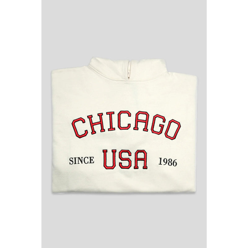 Chigago Slogan Oversized Hoodie | Montivo Pakistan