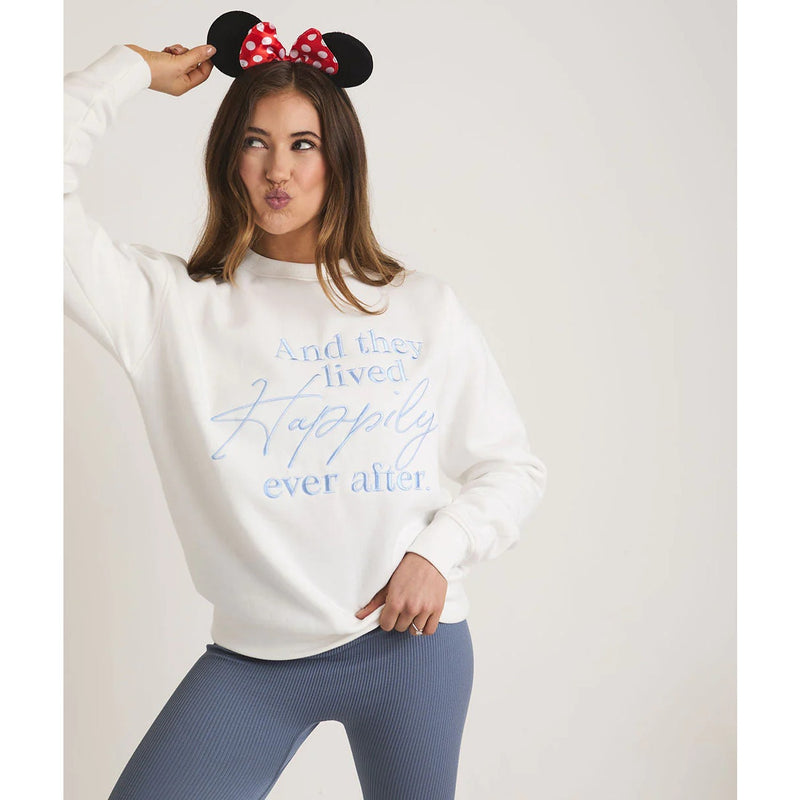 Happily Ever After White Sweatshirt | Montivo Pakistan