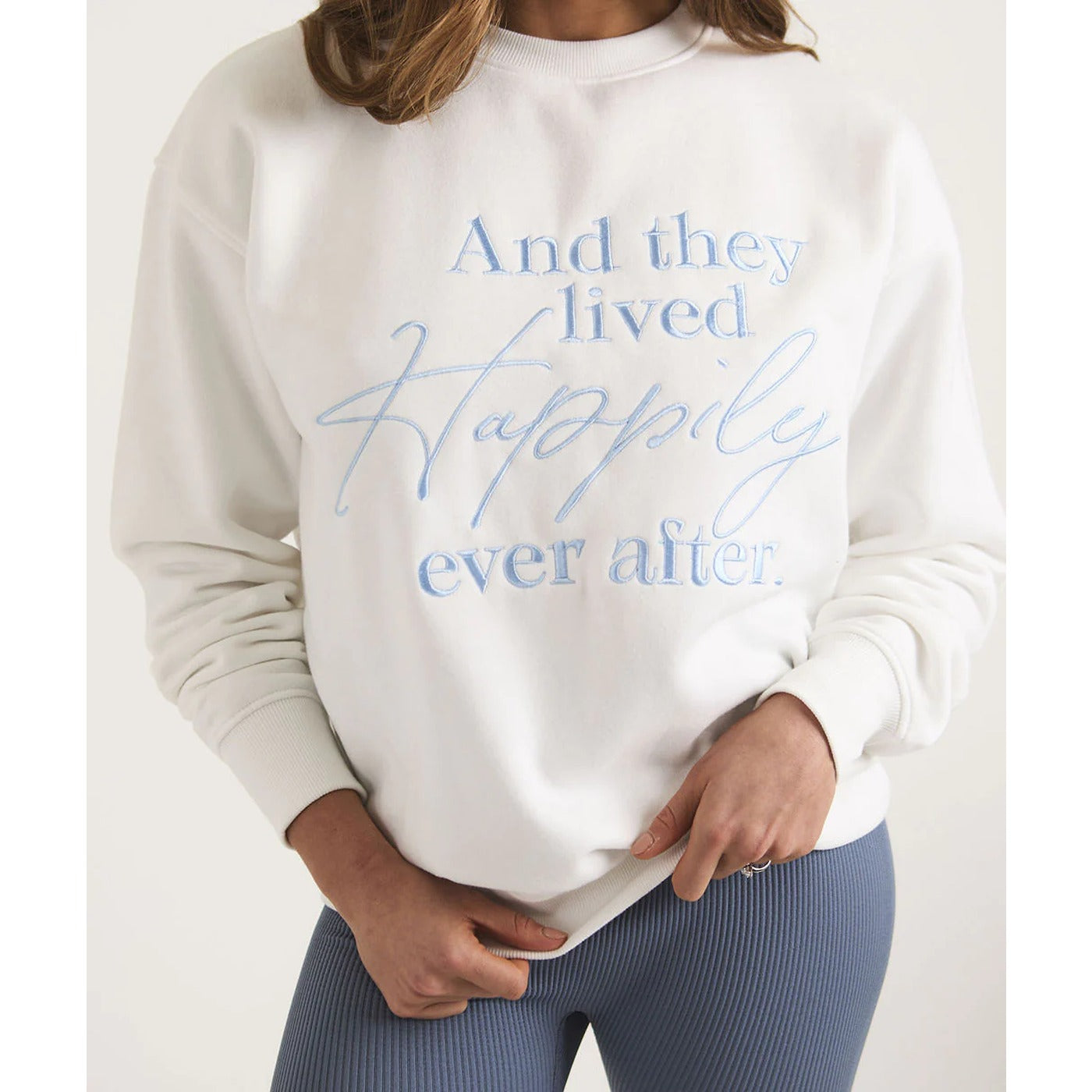 Happily Ever After White Sweatshirt | Montivo Pakistan