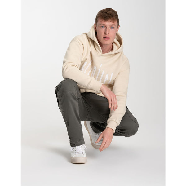 Definitely Cream Oversized Hoodie | Montivo Pakistan