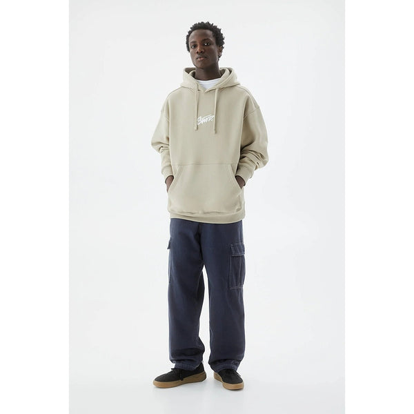 Beige STWD Logo Hooded Sweatshirt | Montivo Pakistan