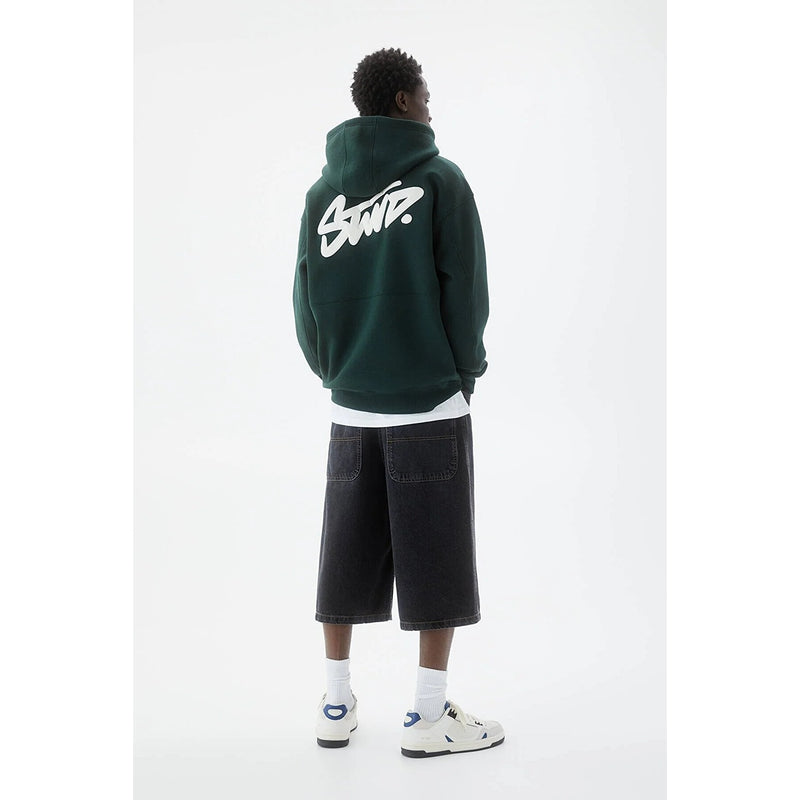 Green STWD Logo Hooded Sweatshirt | Montivo Pakistan
