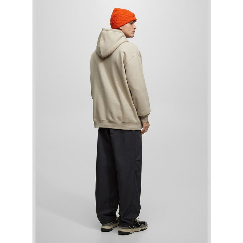 Beige Oversized Hoodie with Graphic | Montivo Pakistan