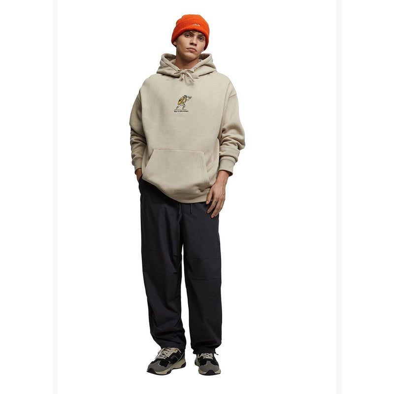 Beige Oversized Hoodie with Graphic | Montivo Pakistan