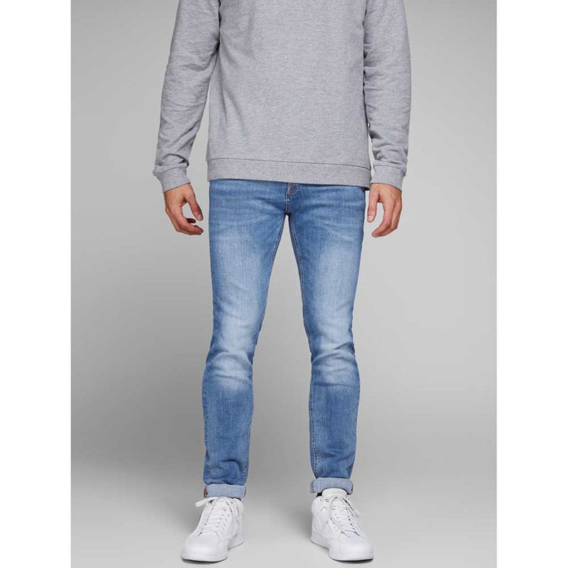 JJ Blue Button Fly Slim Jeans | Montivo Pakistan