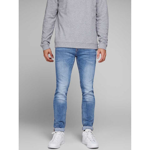 JJ Blue Button Fly Slim Jeans | Montivo Pakistan