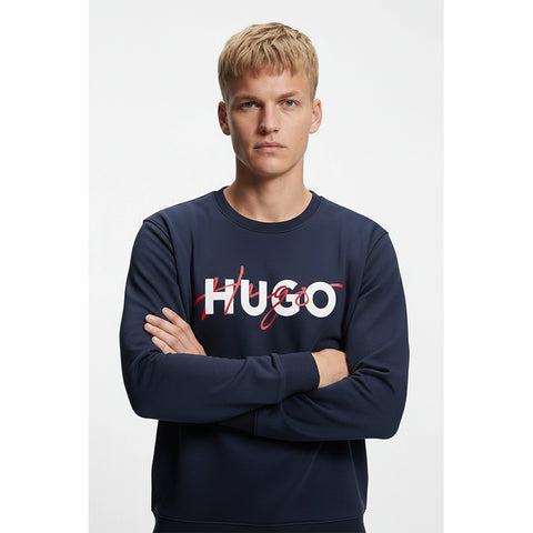 HB Navy Signature Logo Sweatshirt | Montivo Pakistan