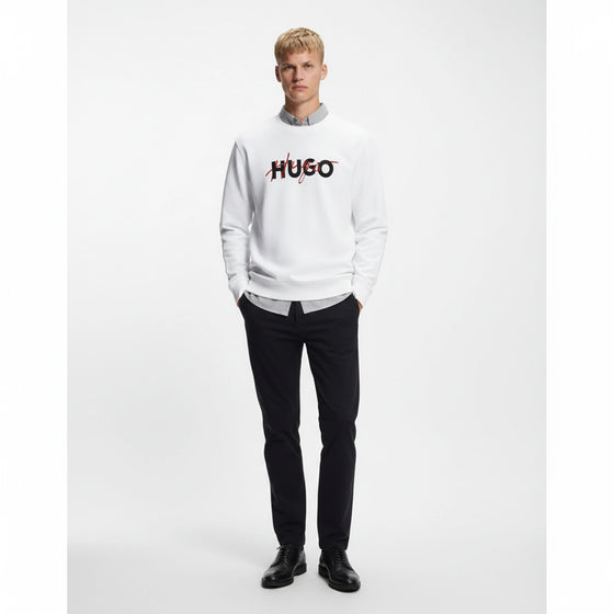 HB White Signature Logo Sweatshirt | Montivo Pakistan