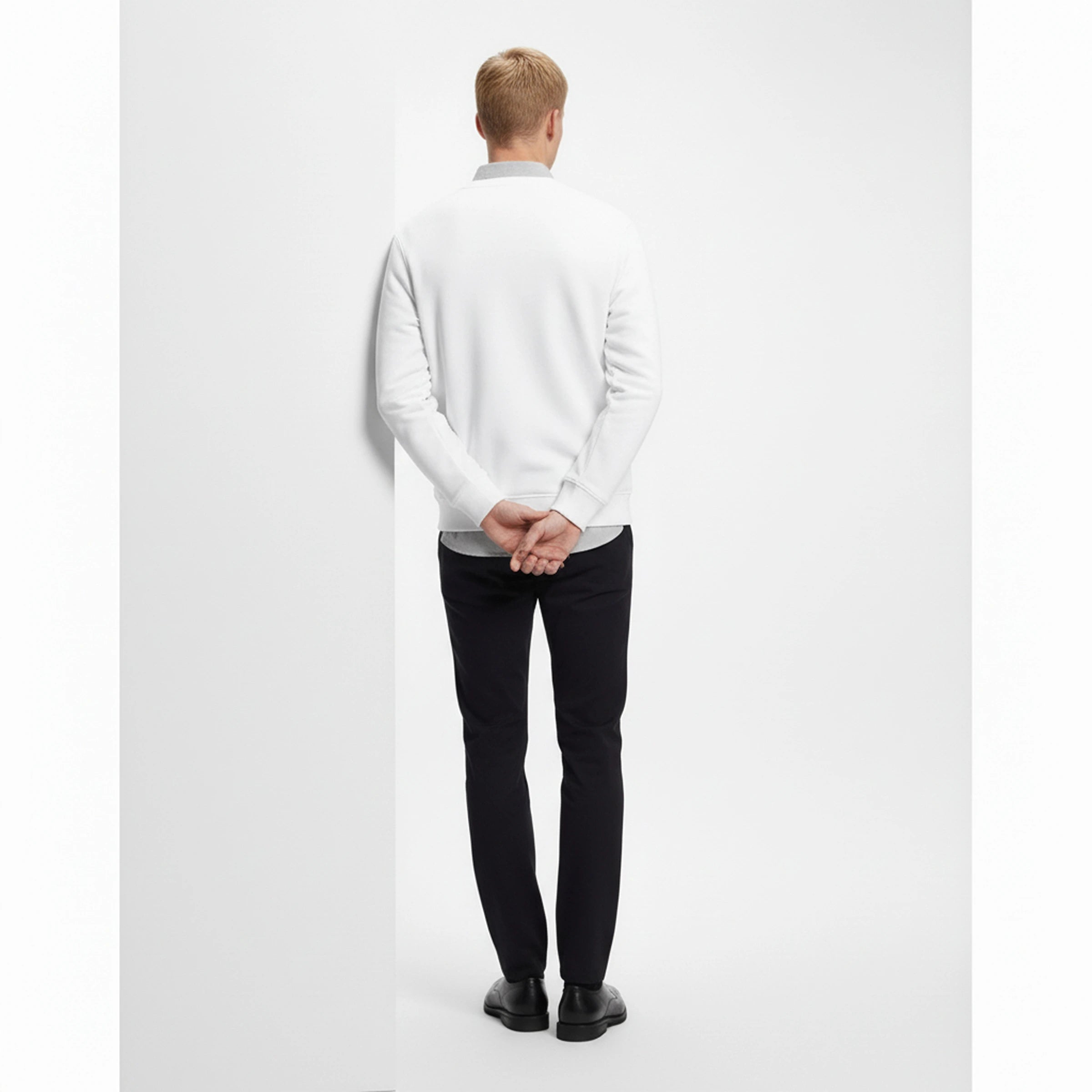 HB White Signature Logo Sweatshirt | Montivo Pakistan