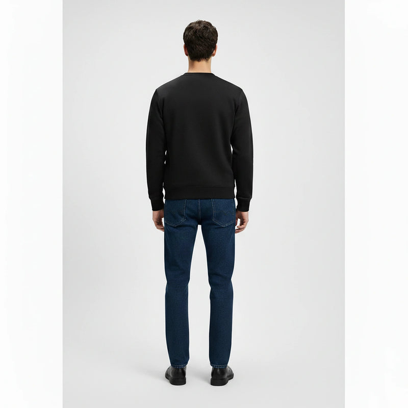 HB Black Square Logo Sweatshirt | Montivo Pakistan