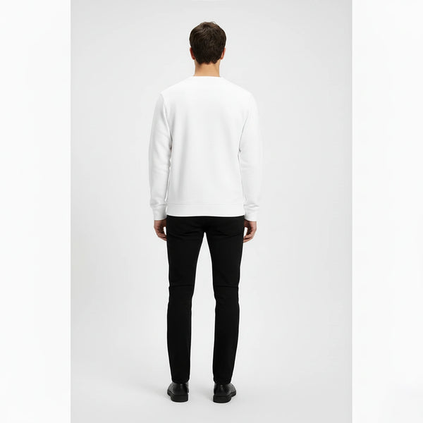 HB White Square Logo Sweatshirt | Montivo Pakistan