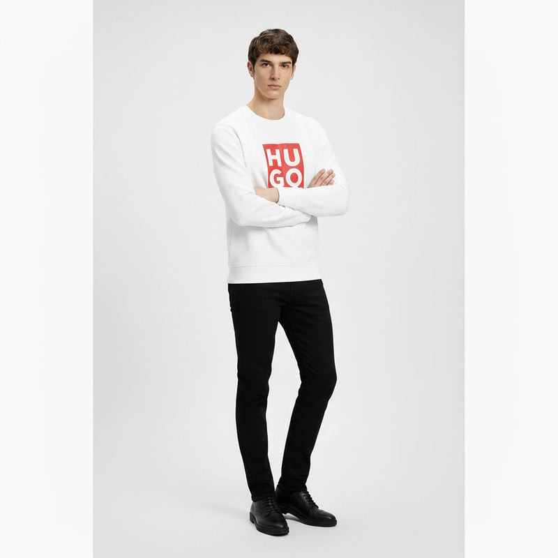 HB White Square Logo Sweatshirt | Montivo Pakistan