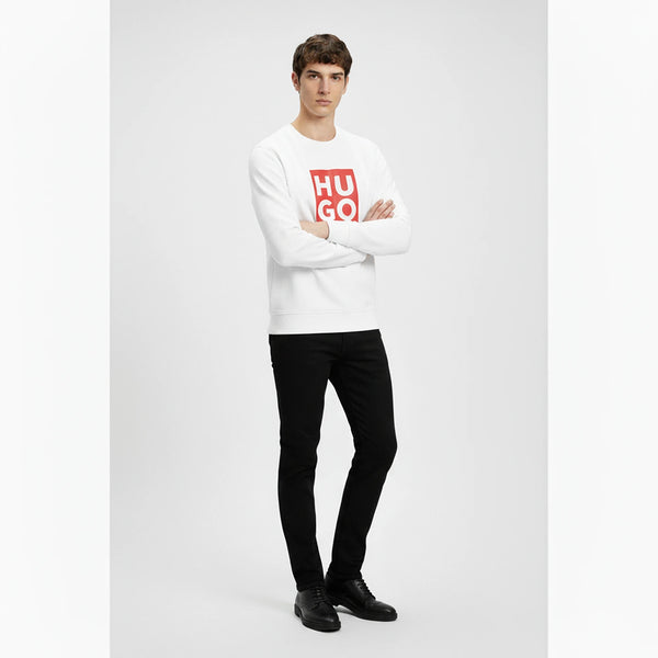 HB White Square Logo Sweatshirt | Montivo Pakistan