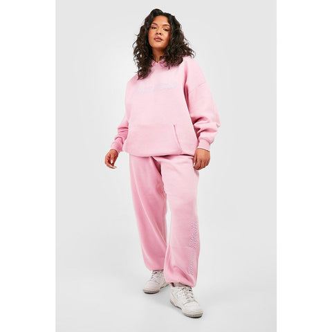 Dsgn Studio 3D Pink Track Pants | Montivo Pakistan