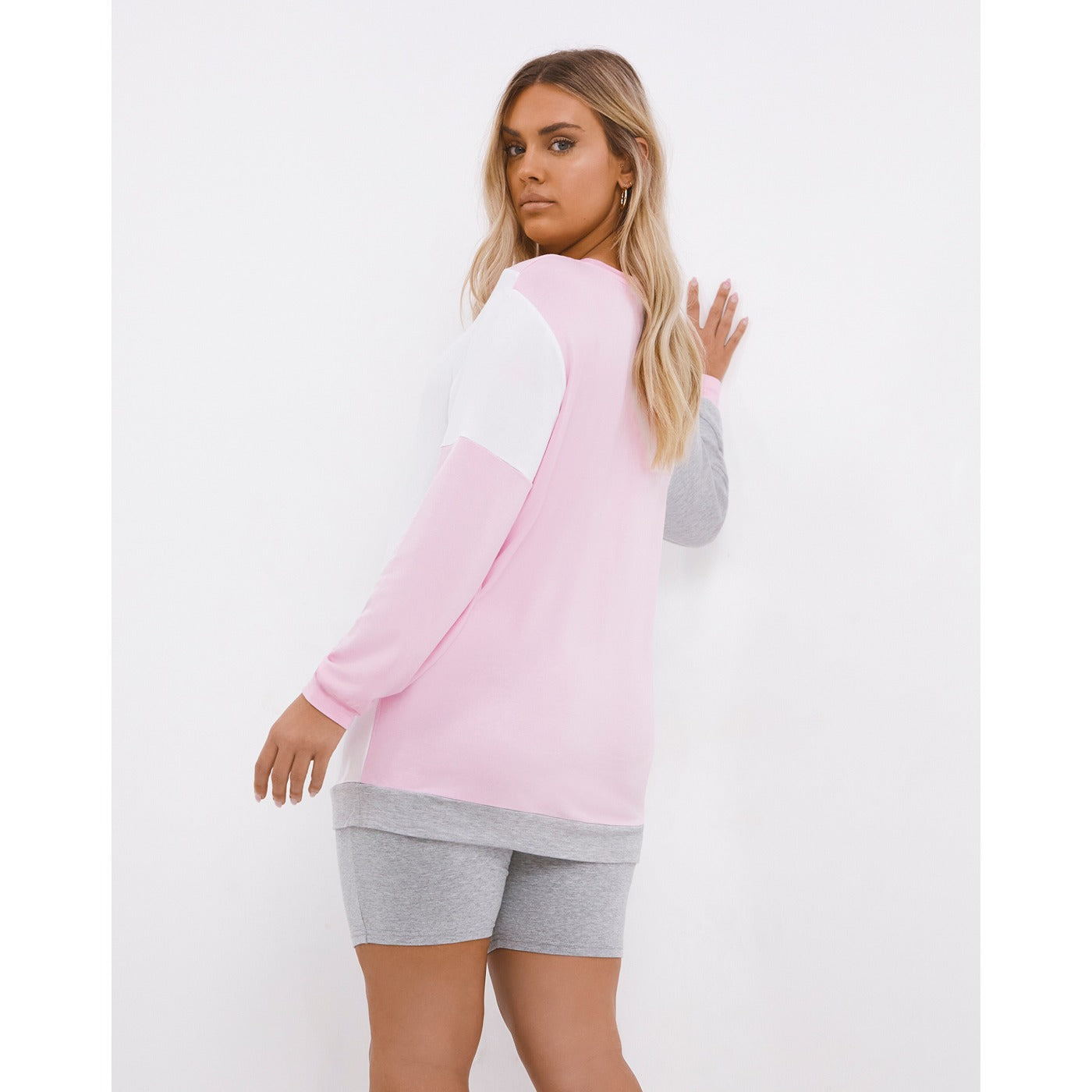 Pretty Secrets Colour Block Sweatshirt | Montivo Pakistan
