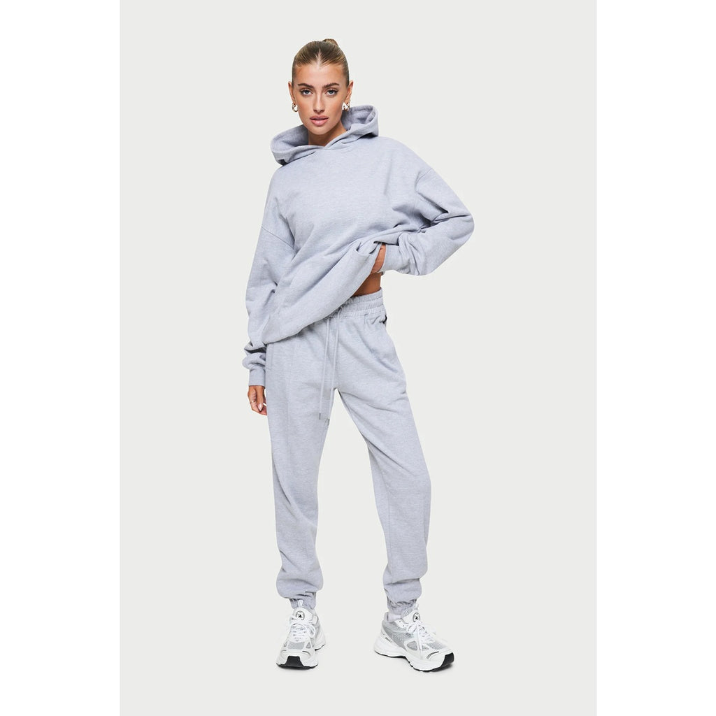 Grey marl oversized online joggers