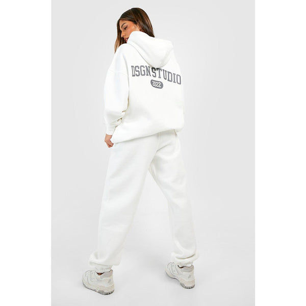 Dsgn Studio White Oversized Joggers | Montivo Pakistan