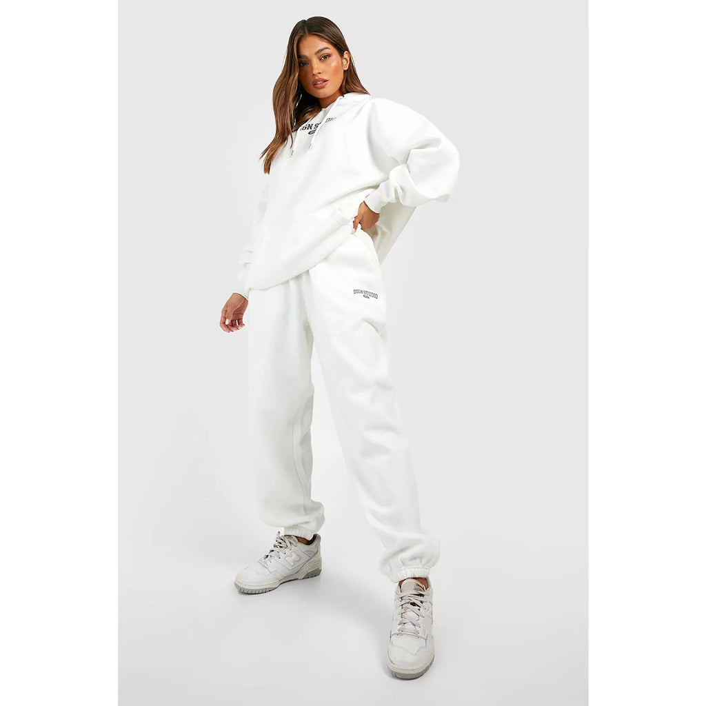 Dsgn Studio White Oversized Joggers | Montivo Pakistan