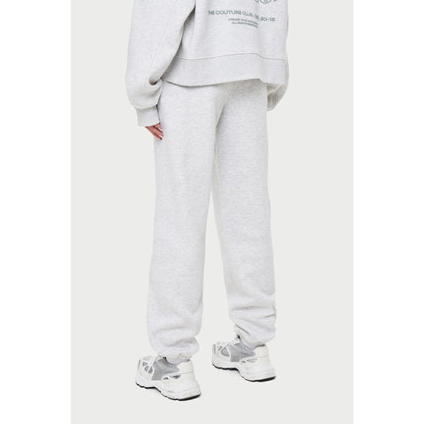 Grey Marl Wave Oversized Cuffed Joggers | Montivo Pakistan